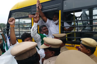 farmers protest