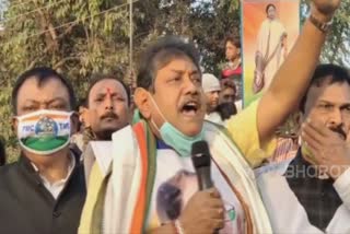 TMC block president Narendranath Chakrabarty threatens Jitendra Tiwari