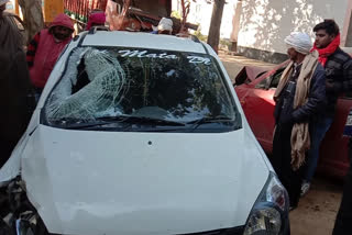 road accident in agra