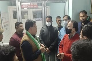 btr-chief-promad-boro-sudden-visit-kokrajhar-civil-hospital