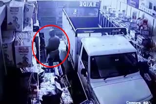 panipat theft cctv footage