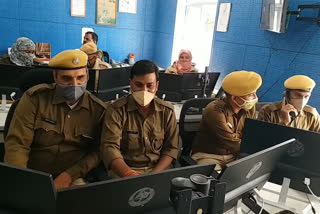 Churu Abhay Command Center launched,  Chief Minister Churu Abhay Command Center Program,  Churu Police Abhay Command Center