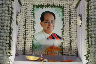 Prayer Meeting of the Congress at Nagaon for the soul of tarun Gogoi