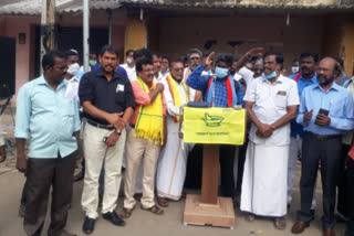 untouchable issue protest in viluppuram