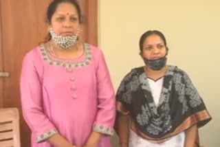 Former Minister Muniyappa Muddappa daughters participating   Gram Panchayat elections