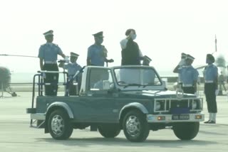 Rajnath Singh was the Chief Guest at the Combined Graduation Parade at Dundigal Air Force Academy, Hyderabad