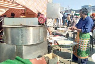 Roti making machine Tikari border