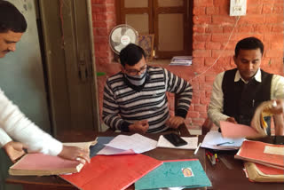 Revenue office inspection in Nawada