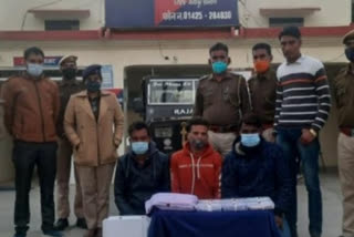 accused arrested due to fake currency, jaipur news