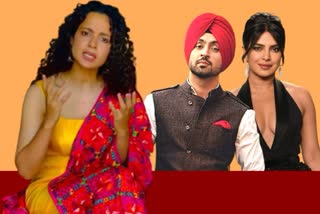 Kangana questions Diljit, Priyanka's intentions for supporting farmers