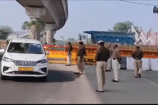 Strong security arrangements at Delhi-Haryana border