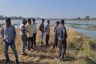 Elephant calf Dead body recovered from Dam in Balangir