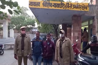 crooks arrested in Garhi Bajna, dacoits arrested in Bharatpur