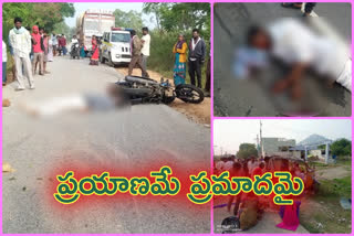 Two died in separate road accidents