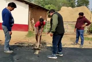 poor quality work in road construction