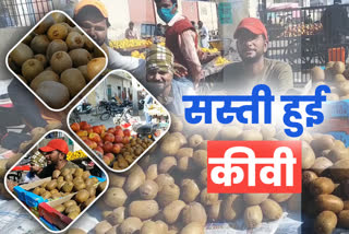 Sriganganagar News, कीवी फल, Sell of Kiwi