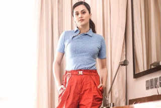 Taapsee Pannu climed the 45 floors of her building to prepare for Rashmi Rocket