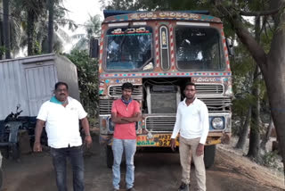 lorry seized