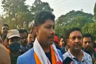 piyush hazarika reacted about congress after declered the tiwa election resul