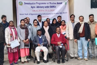 two day training sensitization program end in ranchi