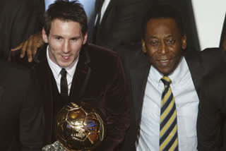 Messi equals Pele's record of most goals for one club