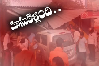 car accident at vt colony in nalgonda district