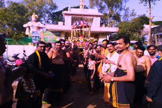 Ayyappa Swamy Nagara Sankirtana at kashibugga in warangal