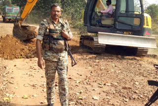 Sukma SP reached Naxalite affected area