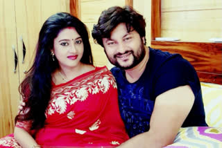 Actress Varsha and Anubhav ,  Kendrapara MP