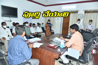 nizamabad collector review on Rurban scheme progress