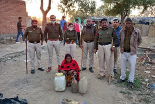 Illegal liquor confiscated  in pohri