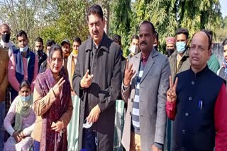 Zila parishad candidates in Nurpur