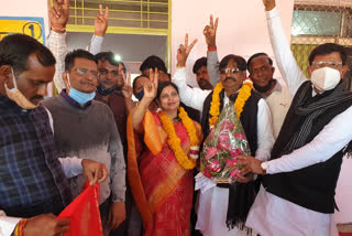 dausa municipal council chairman election 2020 , congress mamta chaudhary won election