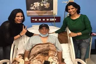 Sushant Singh Rajput's father KK Singh from the hospital goes viral