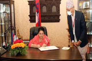 Nepal President ratifies proposal to dissolve Parliament, announces dates for polls next year