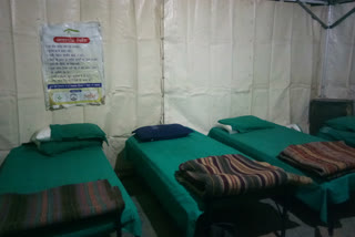 Complete arrangement to stay in Dwarka Nasirpur night shelter
