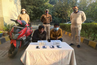 south delhi special staff team arrested two gang members