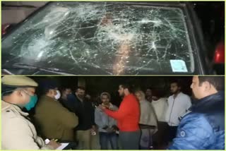 violence between two sides in ghaziabad