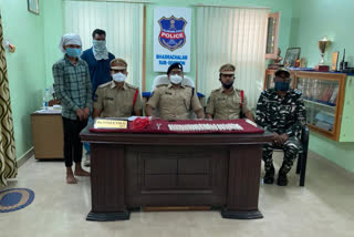 Maoist sympathizer Arrest in kothagudem district