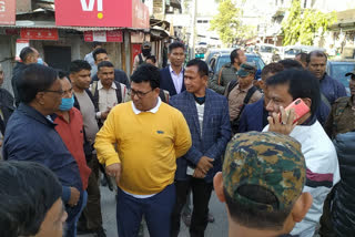 BTR Chief Promad Boro sudden visit Municipality area