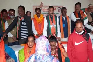 jogi congress workers join bjp