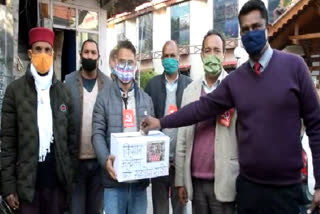 himachal kisan sabha protest