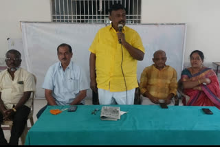 mlc buddha jagadeeshwar demands to give tidco houses