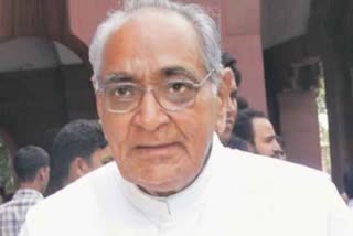 Veteran Congress leader  Motilal Vora passes away