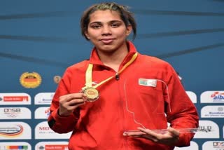 Kaithal's Manisha Maun won gold medal in the Boxing World Cup germany