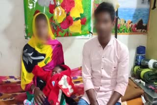 surrender-woman-naxalite-gives-birth-to-son-in-dantewada