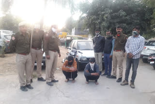 Jaipur theft news  Two thieves arrested in Jaipur,  Two thieves arrested in Kalwar