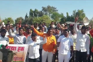 agitation for various demands