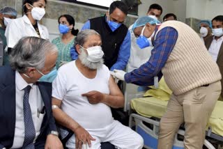 corona positive anil vij feeling better admitted in medanta hospital gurugram