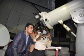 DCM watched Great Conjunction In Jawaharlal Nehru Planetarium
